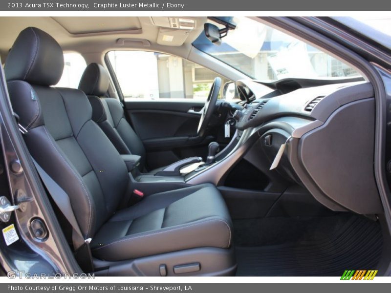 Graphite Luster Metallic / Ebony 2013 Acura TSX Technology