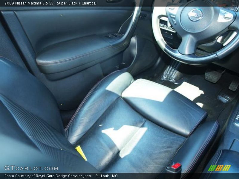 Super Black / Charcoal 2009 Nissan Maxima 3.5 SV