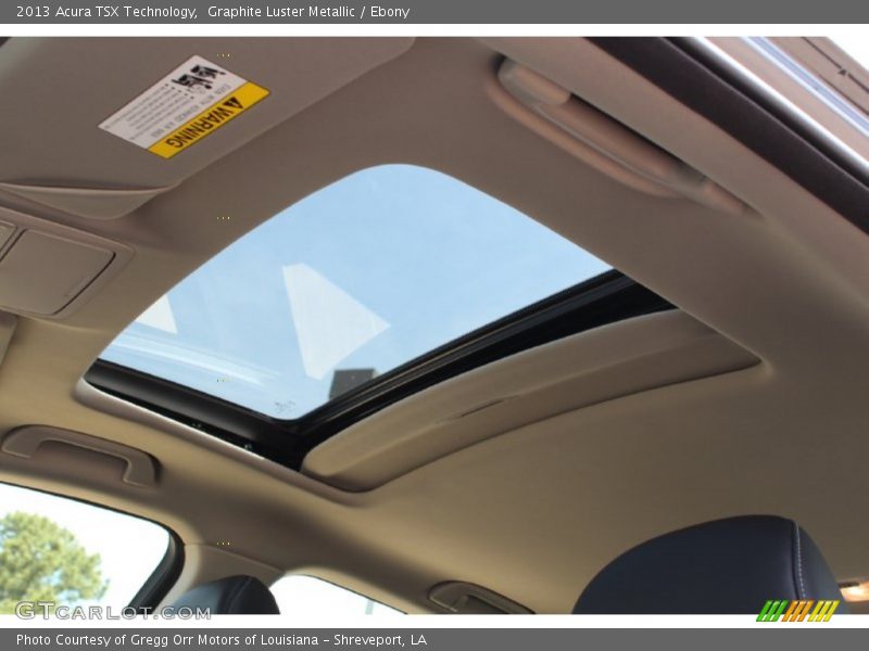 Graphite Luster Metallic / Ebony 2013 Acura TSX Technology