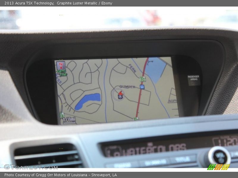 Graphite Luster Metallic / Ebony 2013 Acura TSX Technology
