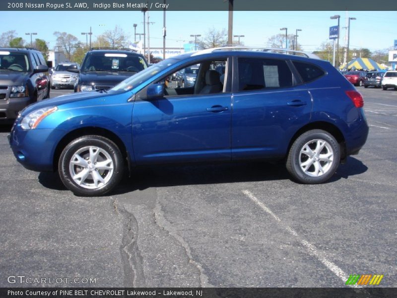  2008 Rogue SL AWD Indigo Blue Metallic