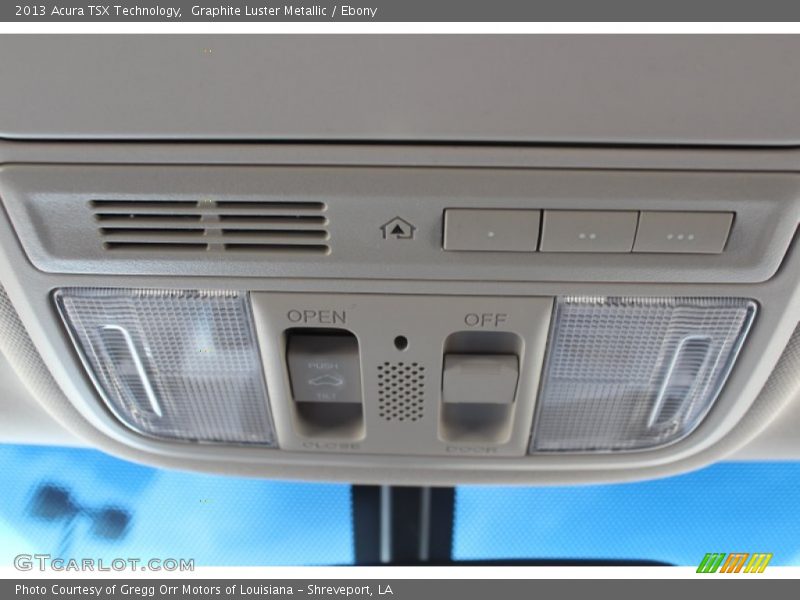 Graphite Luster Metallic / Ebony 2013 Acura TSX Technology
