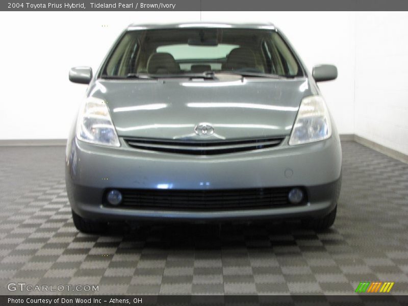Tideland Pearl / Brown/Ivory 2004 Toyota Prius Hybrid