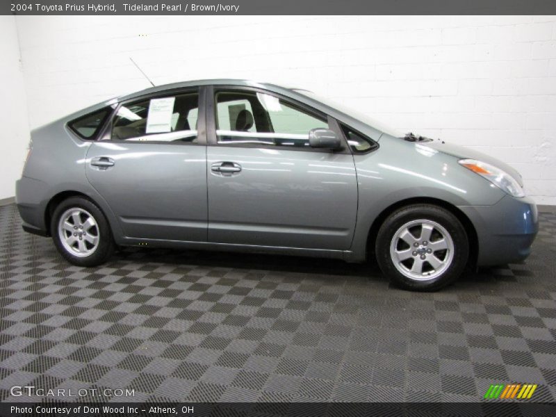 Tideland Pearl / Brown/Ivory 2004 Toyota Prius Hybrid