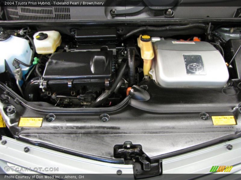 Tideland Pearl / Brown/Ivory 2004 Toyota Prius Hybrid