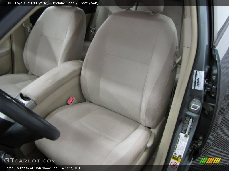 Tideland Pearl / Brown/Ivory 2004 Toyota Prius Hybrid