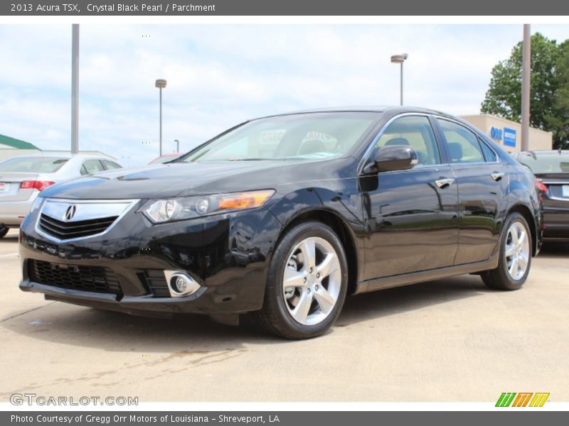 Crystal Black Pearl / Parchment 2013 Acura TSX