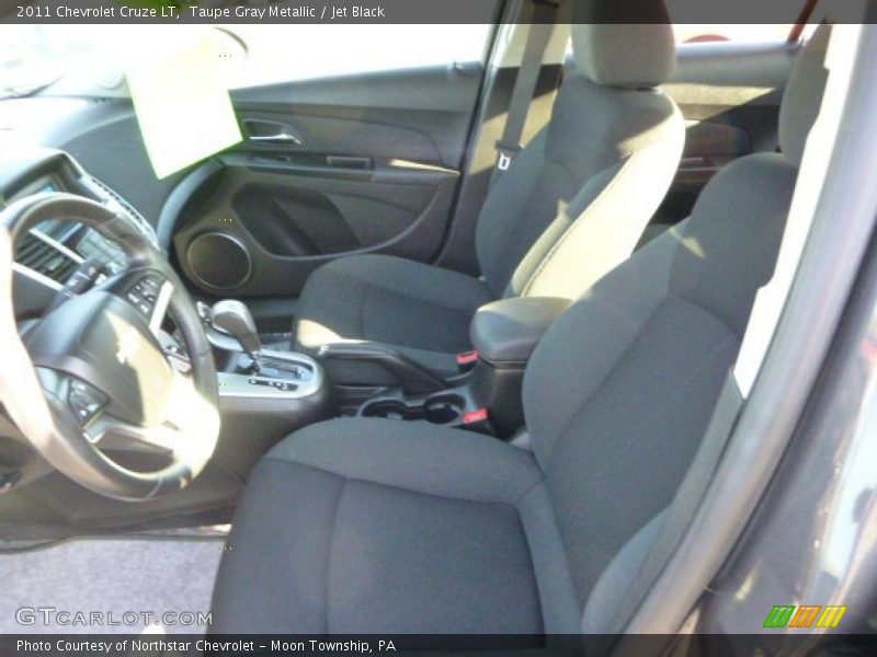 Taupe Gray Metallic / Jet Black 2011 Chevrolet Cruze LT