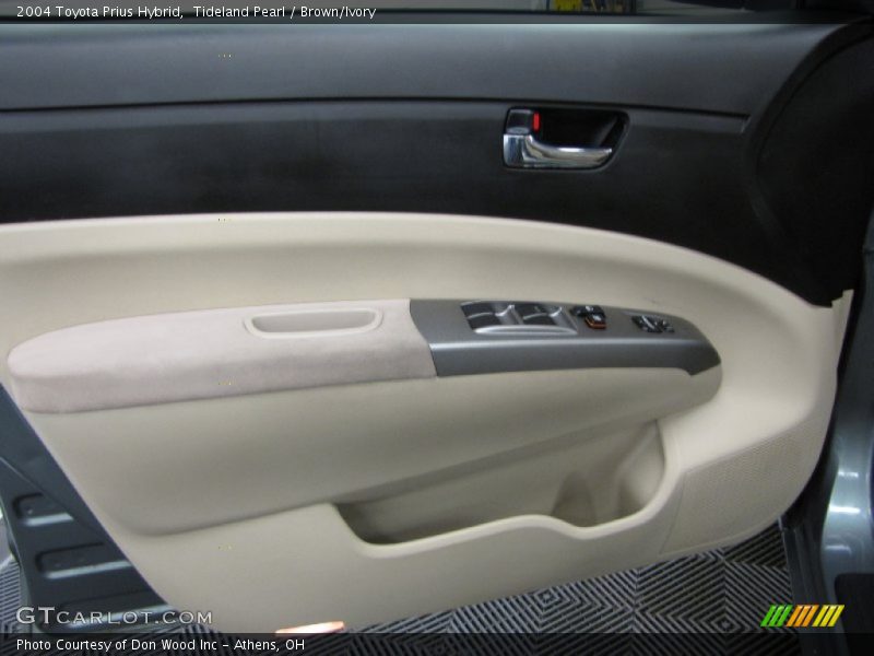 Tideland Pearl / Brown/Ivory 2004 Toyota Prius Hybrid