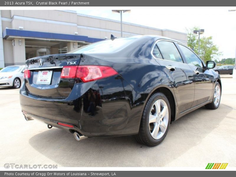 Crystal Black Pearl / Parchment 2013 Acura TSX