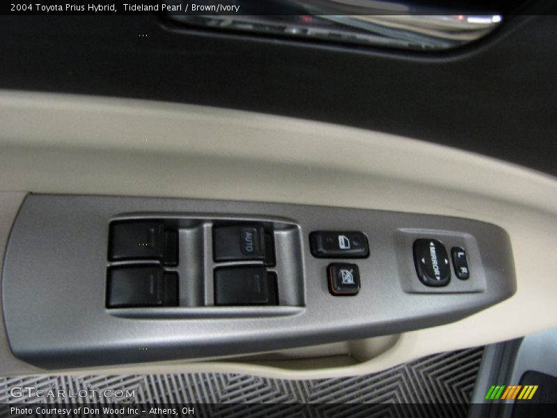 Tideland Pearl / Brown/Ivory 2004 Toyota Prius Hybrid