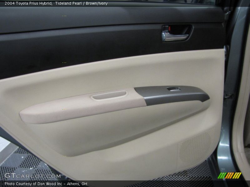Tideland Pearl / Brown/Ivory 2004 Toyota Prius Hybrid
