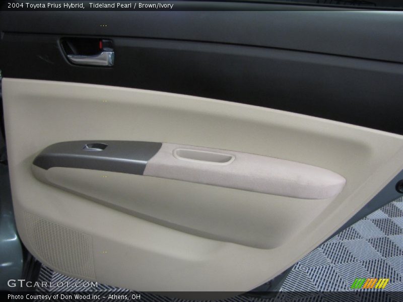 Tideland Pearl / Brown/Ivory 2004 Toyota Prius Hybrid