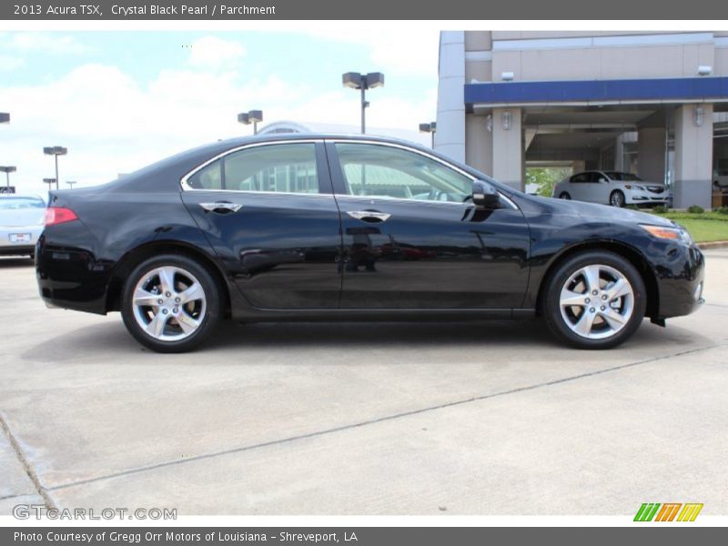 Crystal Black Pearl / Parchment 2013 Acura TSX