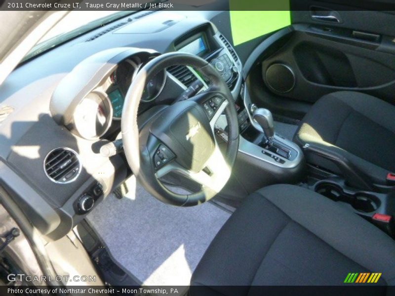 Taupe Gray Metallic / Jet Black 2011 Chevrolet Cruze LT