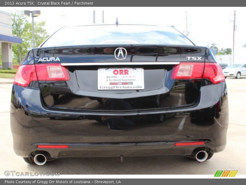 Crystal Black Pearl / Parchment 2013 Acura TSX