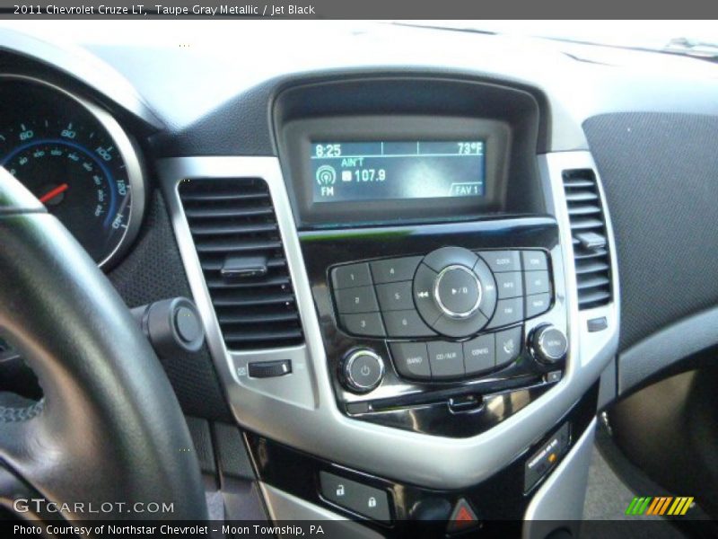 Taupe Gray Metallic / Jet Black 2011 Chevrolet Cruze LT