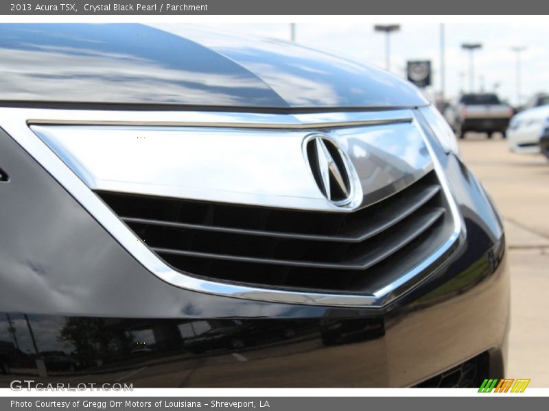 Crystal Black Pearl / Parchment 2013 Acura TSX