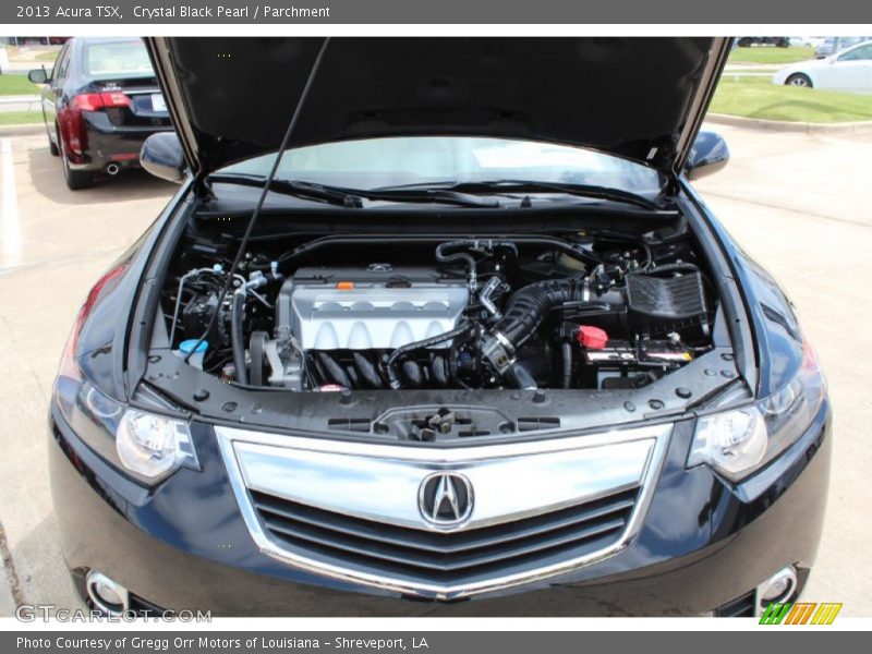 Crystal Black Pearl / Parchment 2013 Acura TSX