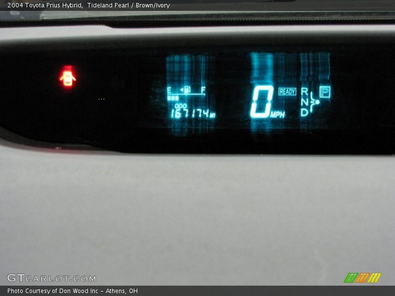 Tideland Pearl / Brown/Ivory 2004 Toyota Prius Hybrid