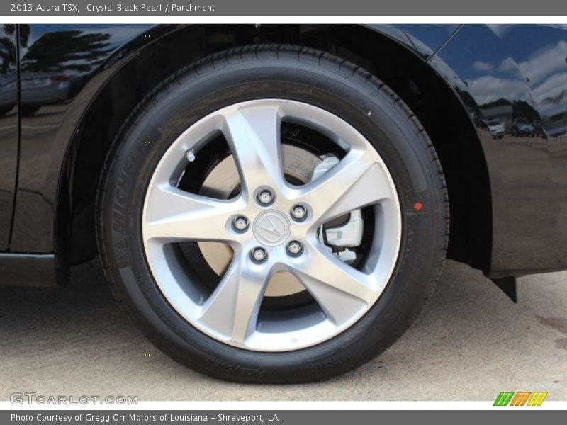 Crystal Black Pearl / Parchment 2013 Acura TSX