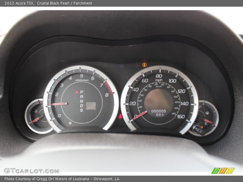 Crystal Black Pearl / Parchment 2013 Acura TSX