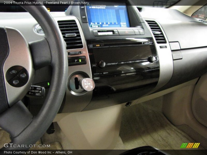 Tideland Pearl / Brown/Ivory 2004 Toyota Prius Hybrid