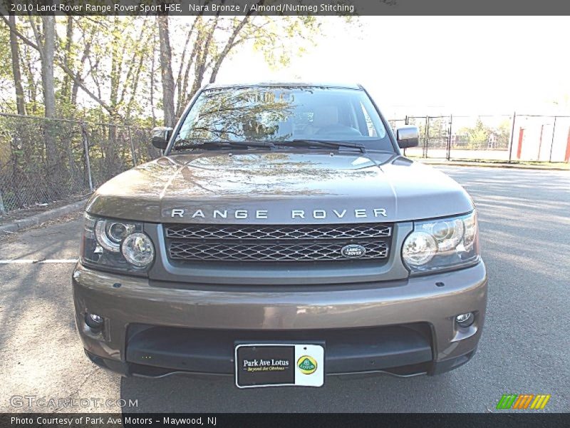 Nara Bronze / Almond/Nutmeg Stitching 2010 Land Rover Range Rover Sport HSE