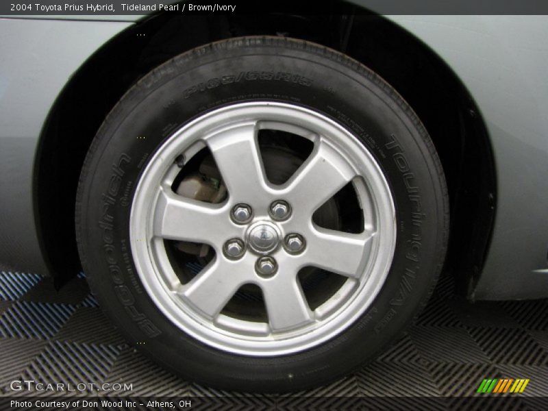 Tideland Pearl / Brown/Ivory 2004 Toyota Prius Hybrid