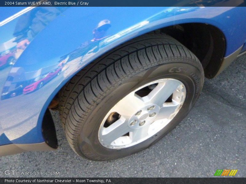 Electric Blue / Gray 2004 Saturn VUE V6 AWD