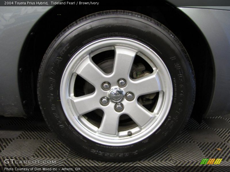 Tideland Pearl / Brown/Ivory 2004 Toyota Prius Hybrid