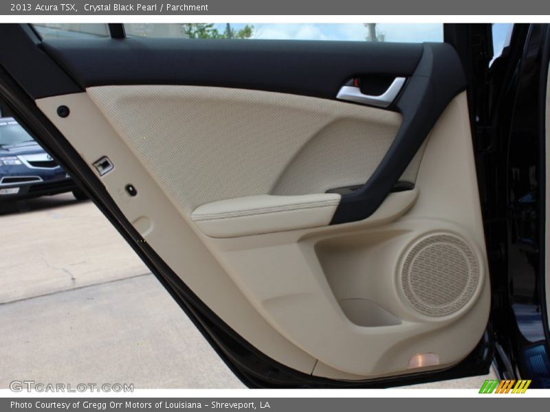 Crystal Black Pearl / Parchment 2013 Acura TSX