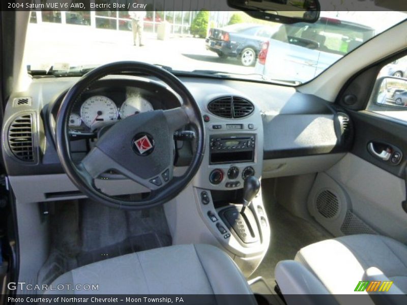 Electric Blue / Gray 2004 Saturn VUE V6 AWD