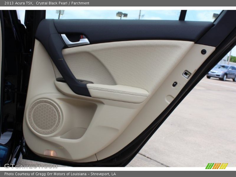 Crystal Black Pearl / Parchment 2013 Acura TSX