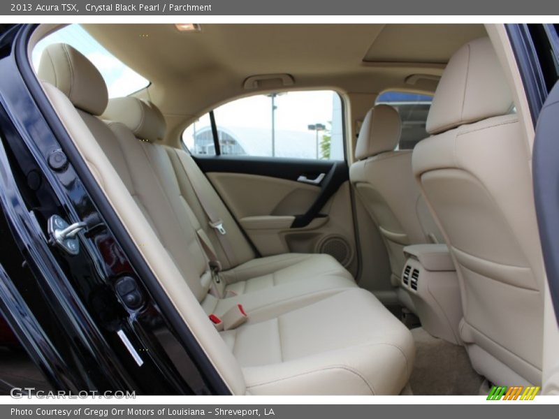 Crystal Black Pearl / Parchment 2013 Acura TSX
