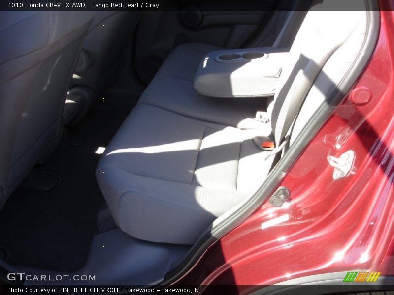 Tango Red Pearl / Gray 2010 Honda CR-V LX AWD