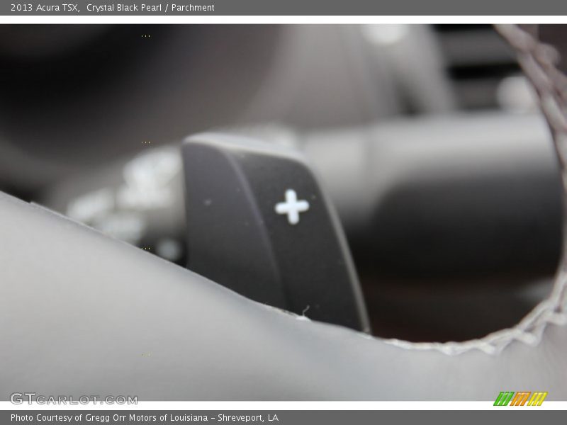 Crystal Black Pearl / Parchment 2013 Acura TSX