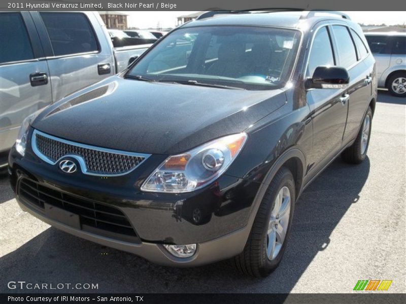 Black Noir Pearl / Beige 2011 Hyundai Veracruz Limited