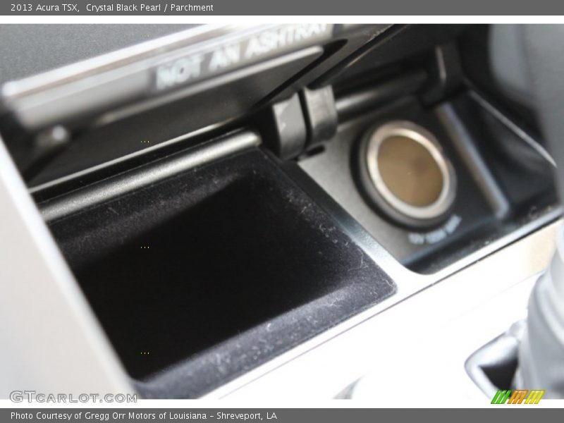 Crystal Black Pearl / Parchment 2013 Acura TSX