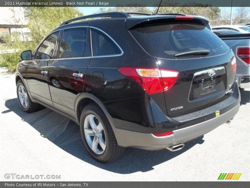 Black Noir Pearl / Beige 2011 Hyundai Veracruz Limited