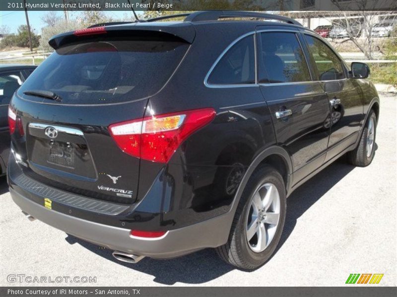 Black Noir Pearl / Beige 2011 Hyundai Veracruz Limited