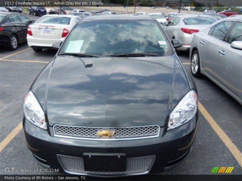 Ashen Gray Metallic / Ebony 2012 Chevrolet Impala LT