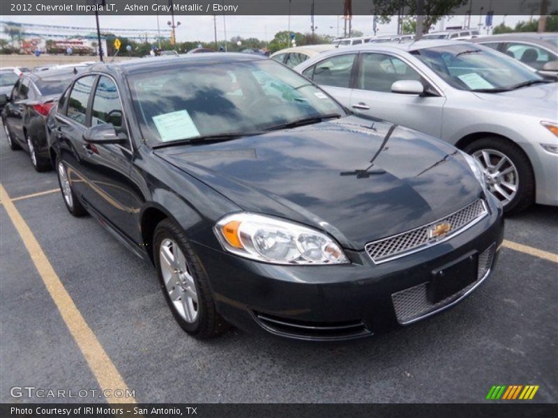 Ashen Gray Metallic / Ebony 2012 Chevrolet Impala LT