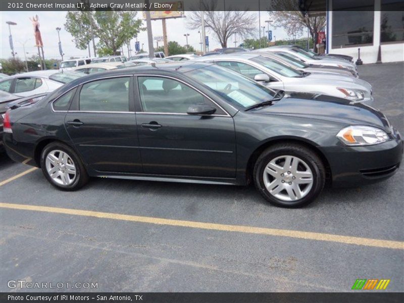 Ashen Gray Metallic / Ebony 2012 Chevrolet Impala LT