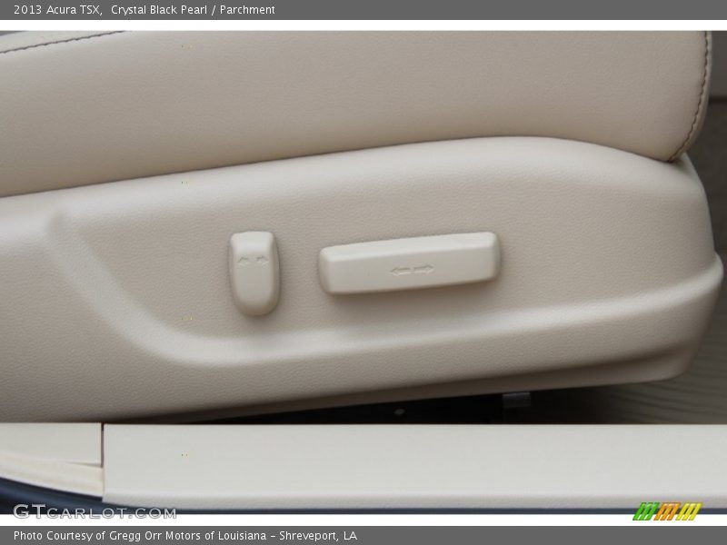 Crystal Black Pearl / Parchment 2013 Acura TSX