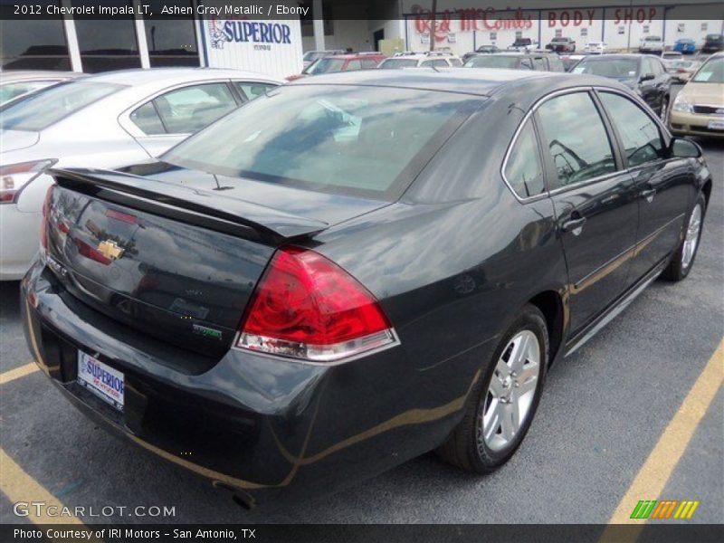 Ashen Gray Metallic / Ebony 2012 Chevrolet Impala LT