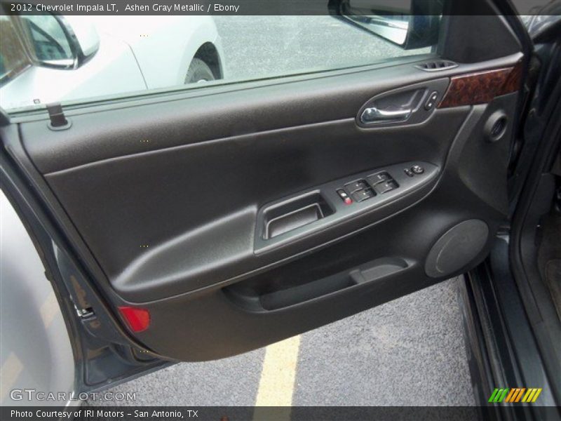 Ashen Gray Metallic / Ebony 2012 Chevrolet Impala LT