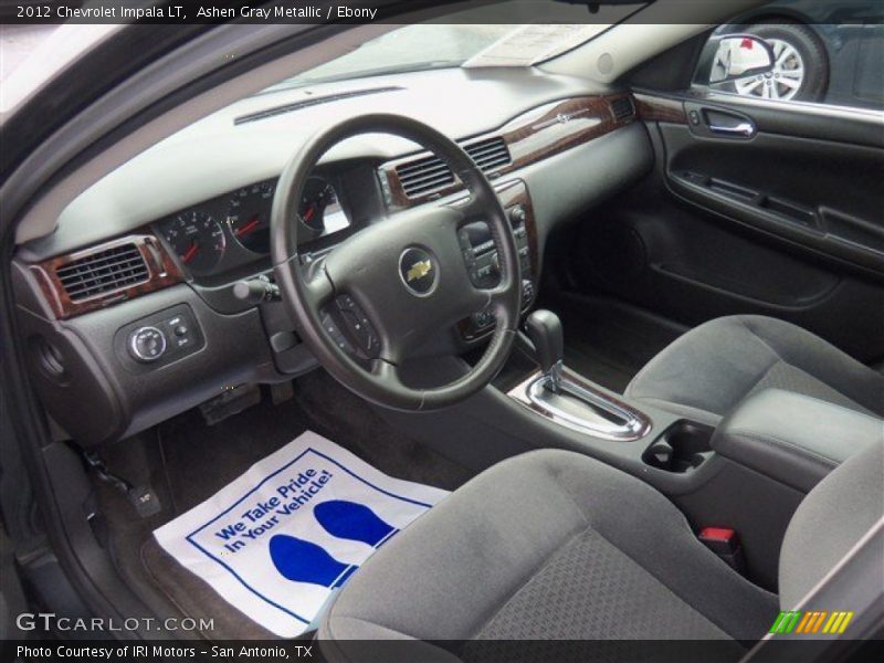 Ashen Gray Metallic / Ebony 2012 Chevrolet Impala LT