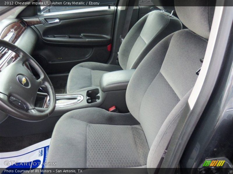 Ashen Gray Metallic / Ebony 2012 Chevrolet Impala LT