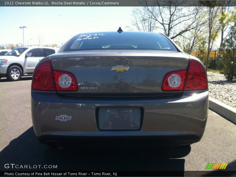 Mocha Steel Metallic / Cocoa/Cashmere 2012 Chevrolet Malibu LS